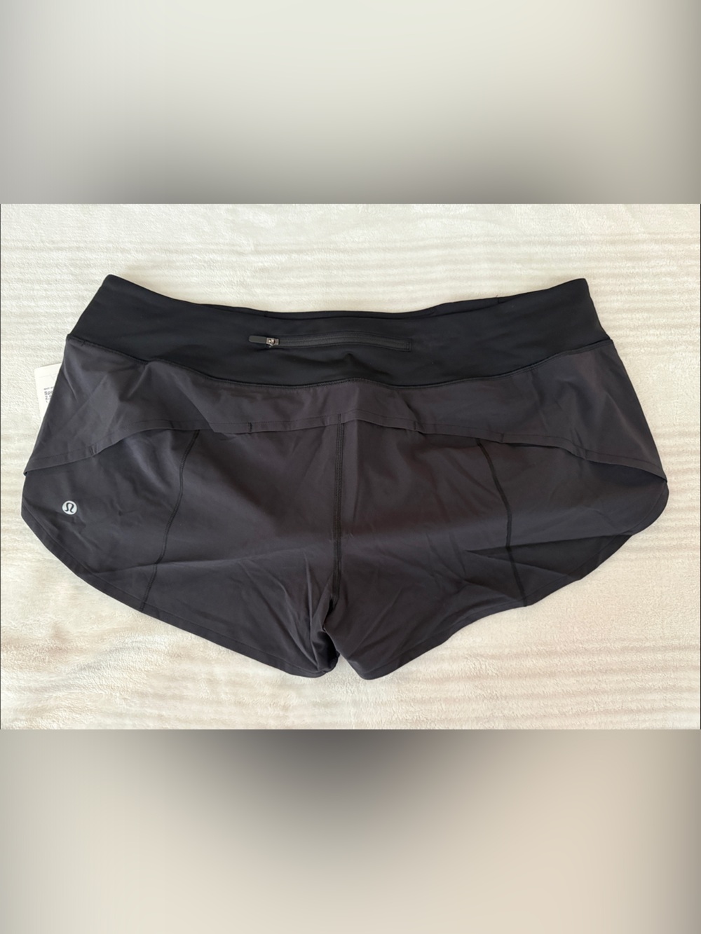 lululemon athletica Black Speed Up Running Shorts - Picture 2 of 4